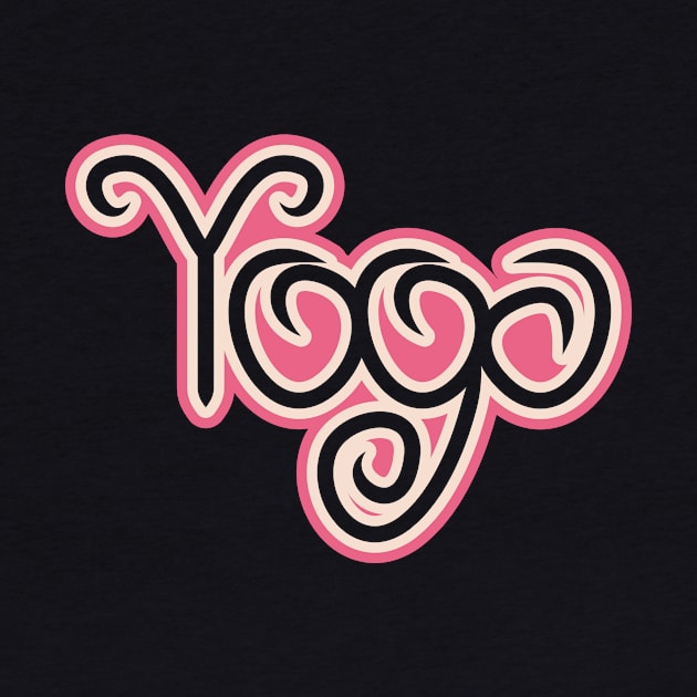 Creative and Cute Yoga Design by jazzworldquest